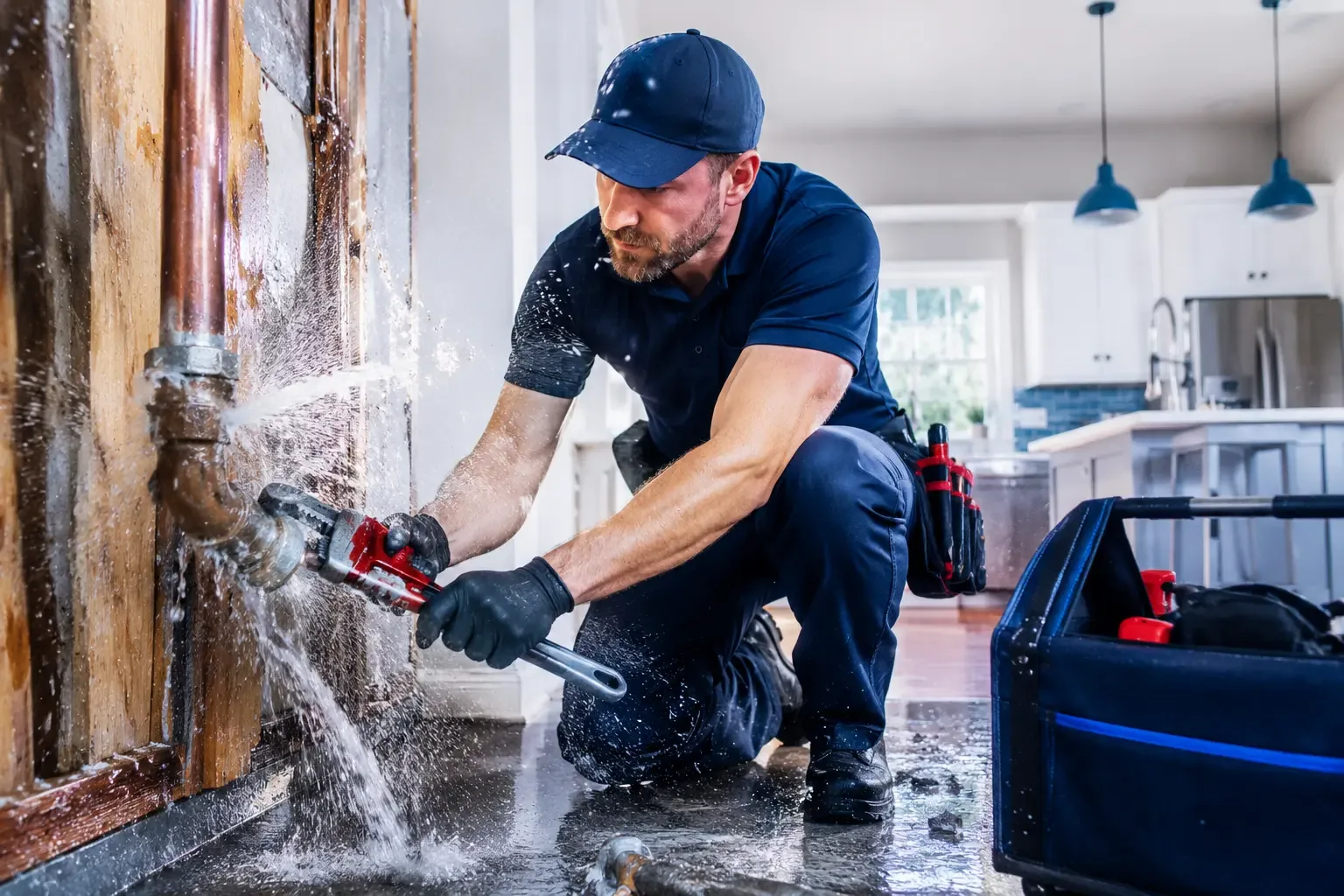 Local emergency pipe repair professionals in North Washington, PA